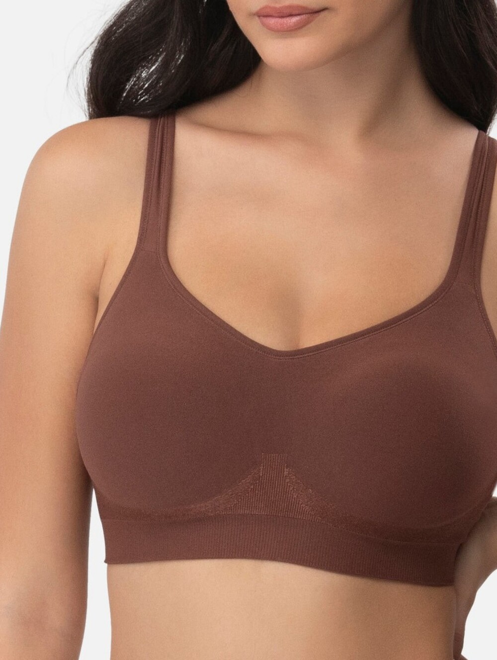 The Comfort Shaping Bra With Adjustable Straps-459-Cappuchino